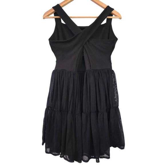 Torrid 0 Performance Core Mesh Ruffle 2fer Active Dress‎ - Picture 6 of 10